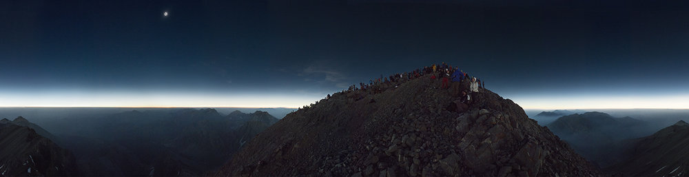Mount Borah, Highpoint Of Idaho. The Great American Eclipse Of 2017. - @James Suits