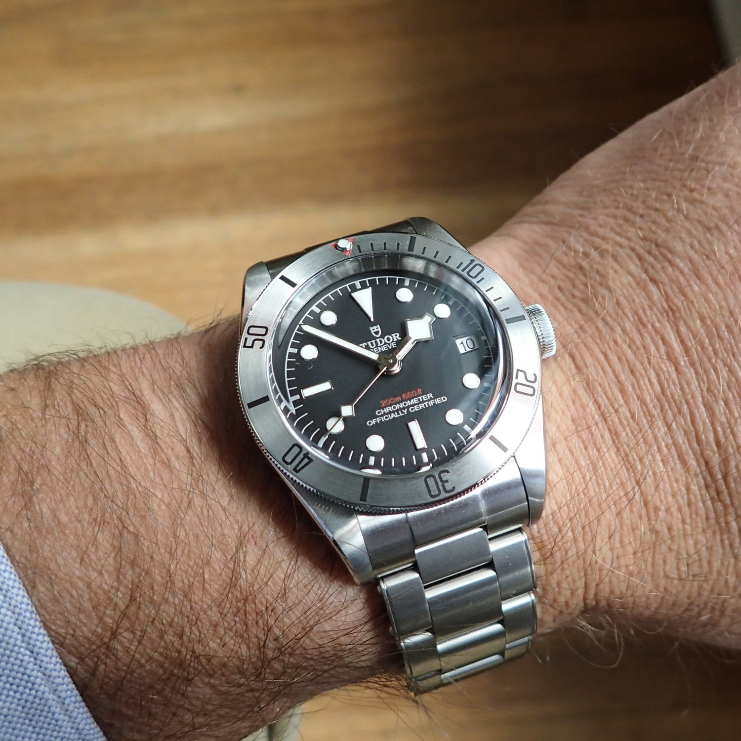 Thanksgiving with the Tudor Heritage Black Bay Steel. A brilliant new ...