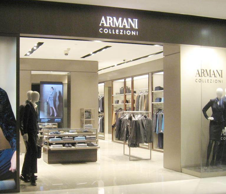 Ogilvy upscales by adding Armani Collezioni store