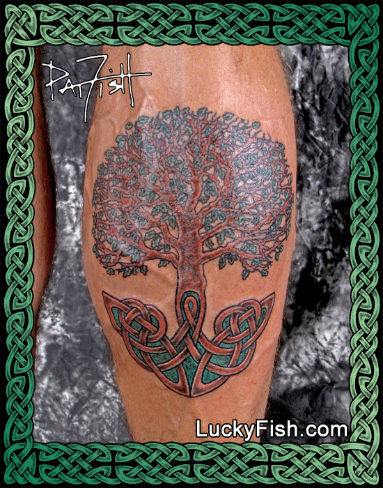 Celtic Tree of Life Tattoo — LuckyFish, Inc. and Tattoo Santa Barbara