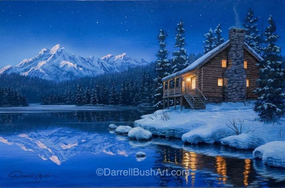Quiet Camp — Darrell Bush Art