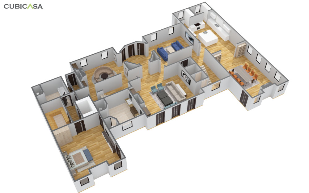 CubiCasa Creates 2D and 3D  Floor Plans  for Matterport 