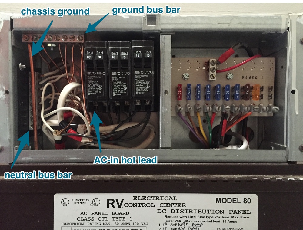 Electrical System Design – Part 2: Loads — Live Small ... camper wiring diagram 30a 