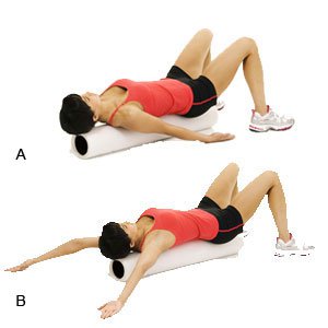 Image result for floor angels exercise