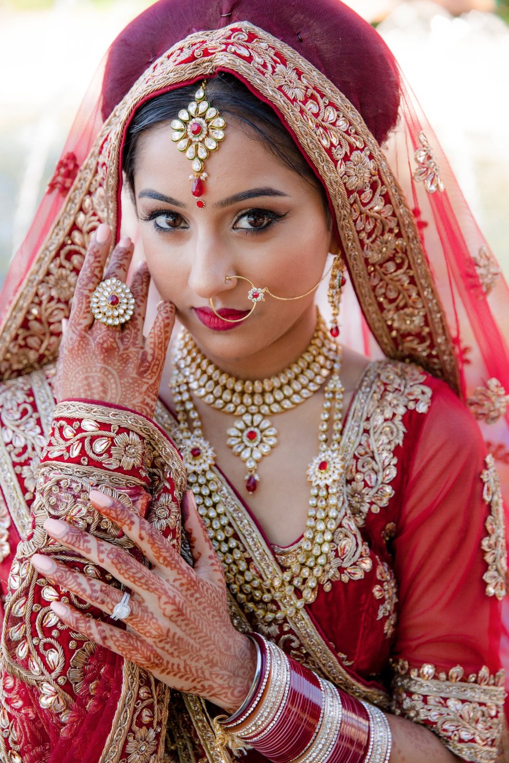 Indian Weddings WarPaint International Beauty Agency
