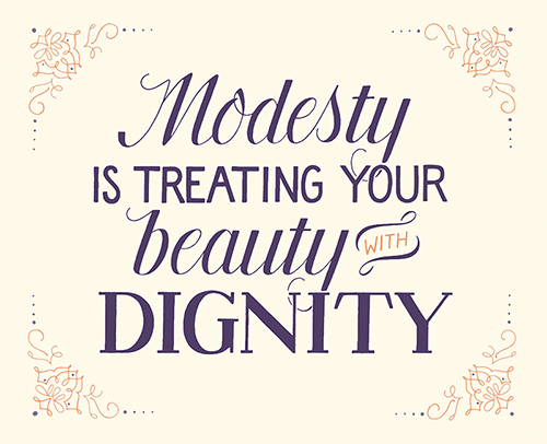Bildresultat för modesty