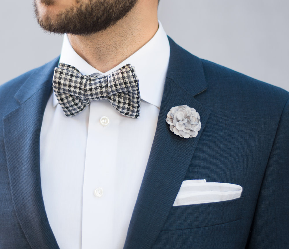 How To Style a Bow Tie For A Wedding — The Modern Otter