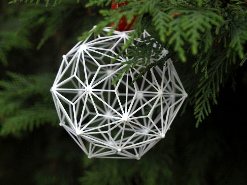3D Printed Christmas Ball — cunicode