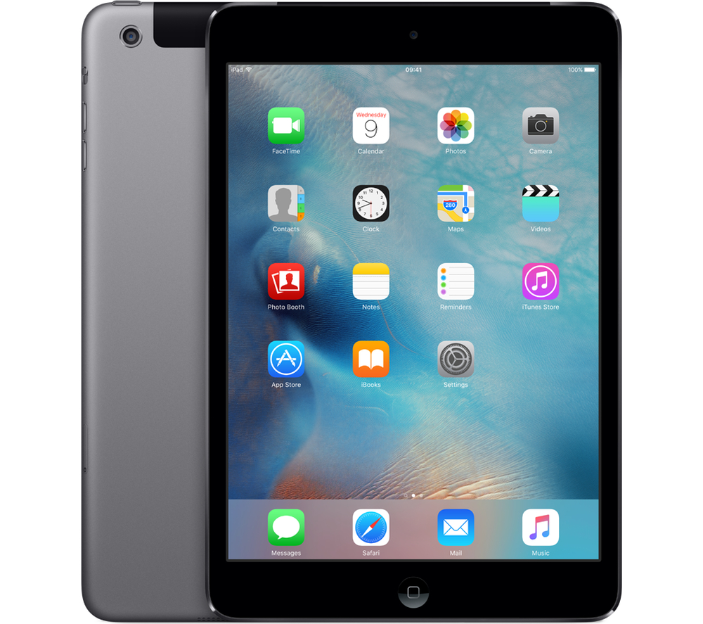 Used Apple iPad mini 2 16GB, Wi-Fi + Cellular (AT&T), 7.9in - Black — Casey  H