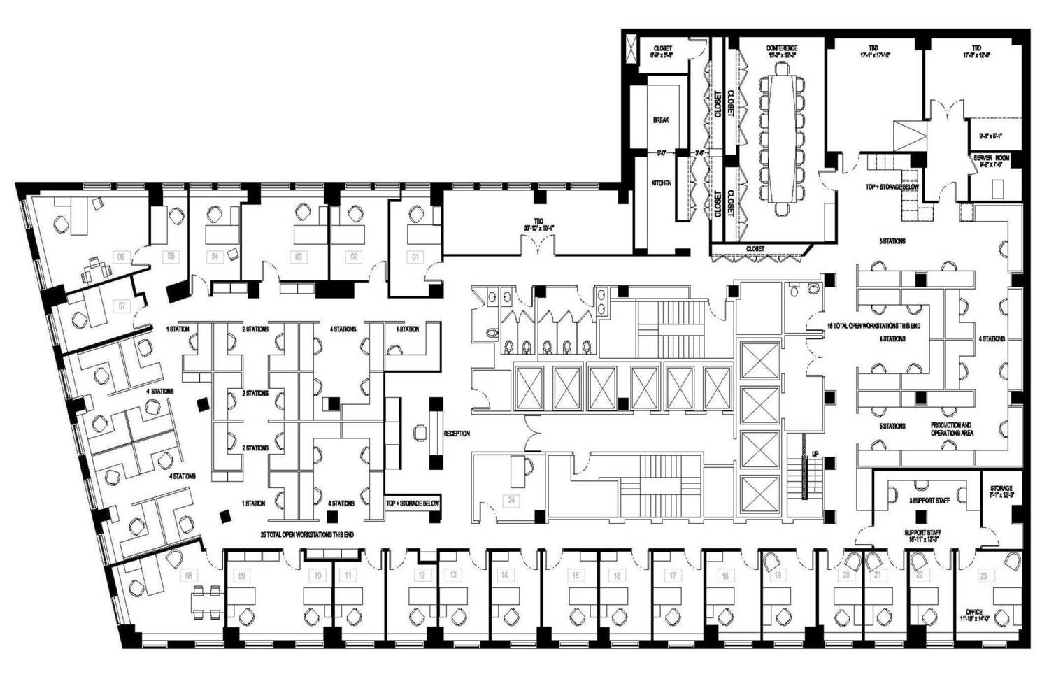 Office Floor Plan Layouts — basecampZERO
