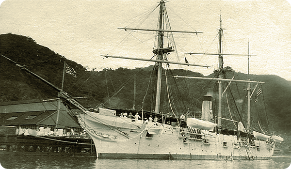 Circa 1898, Gunboat