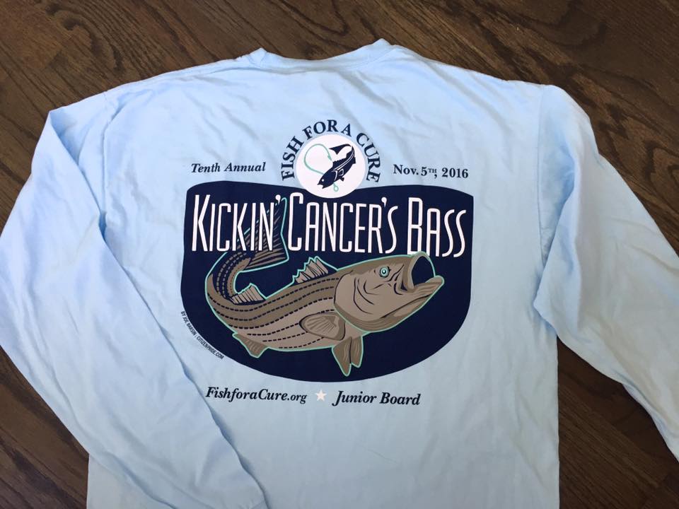 NEW! Kickin' cancer's bass f4AC 2016 shirt!