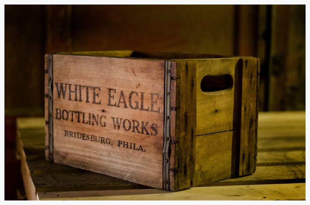 Vintage Wood Crate 100
