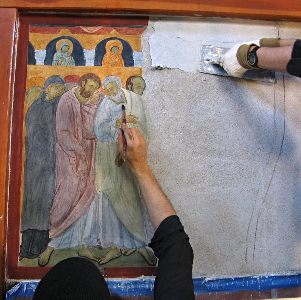 Icon Workshop — Saint Gregory of Sinai Monastery