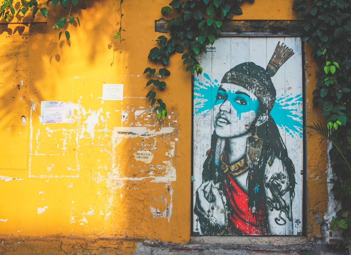 Image result for cartagena street art