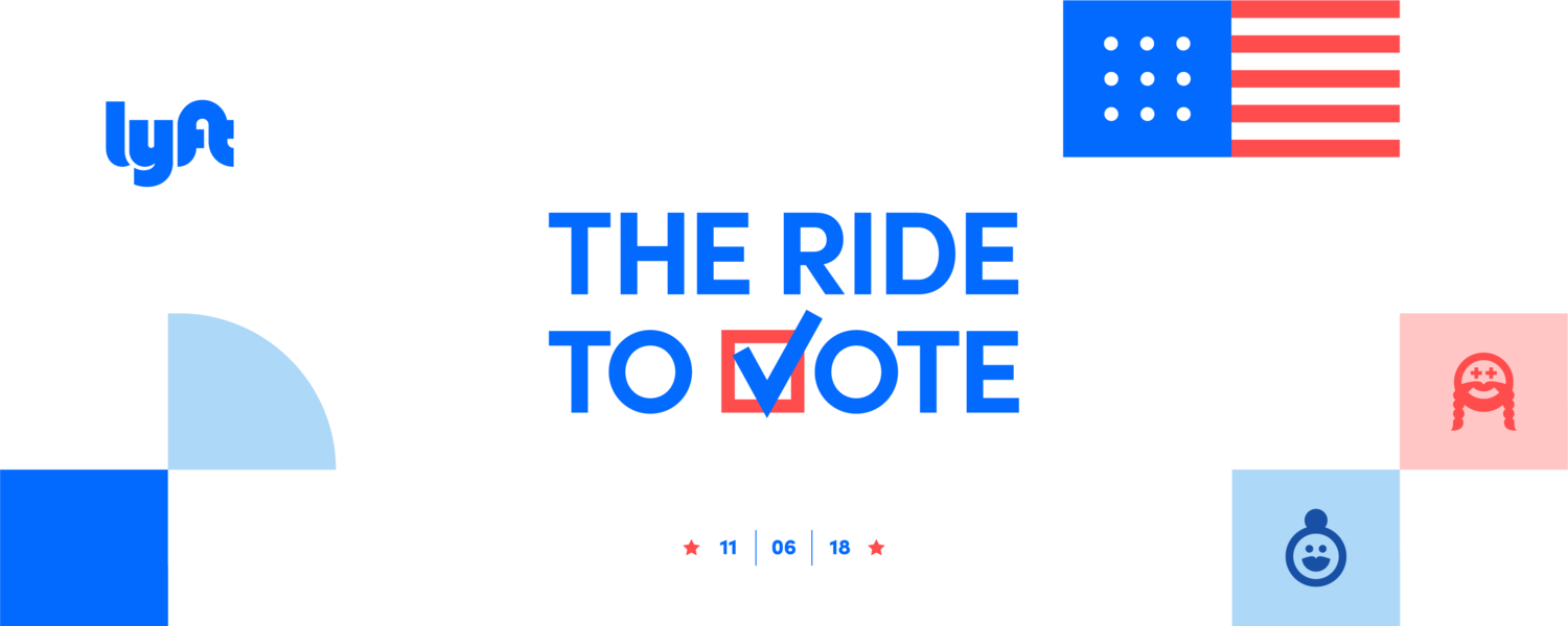 Image result for the ride to vote logo