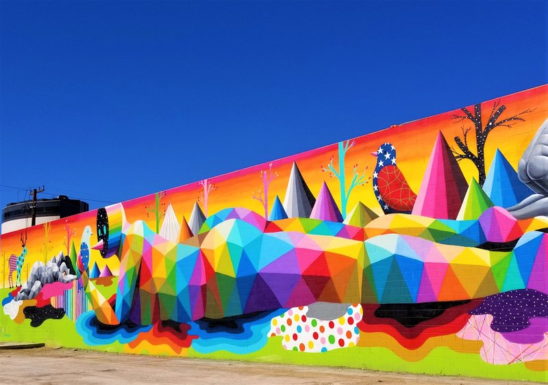 downtown-las-vegas-dtlv-rainbow-street-art-life-is-beautiful-mural-Okuda-San-Miguel