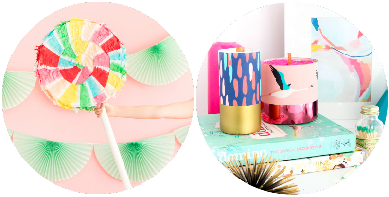 CRICUT-GIVEAWAY-SPRING-LOLLIPOP-PINATA-MAKEOVER-OH-HAPPY-DAY-DIY-PATTERN-WRAPPED-CANDLES-KAILO-CHIC-LIFE-BLOGGER