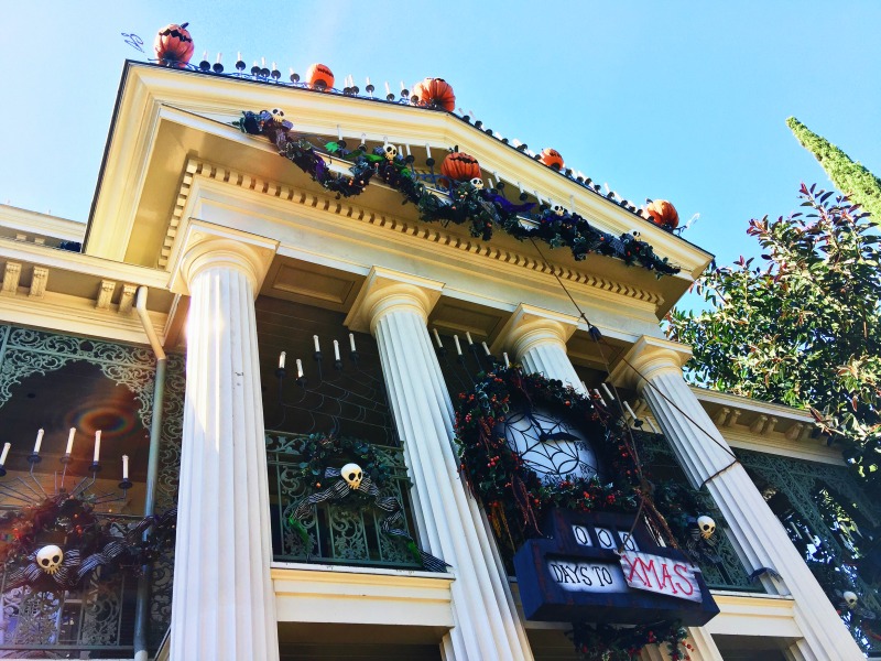 Disneyland California Adventure Halloween Haunted Mansion Nightmare Before Christmas Jack Skellington