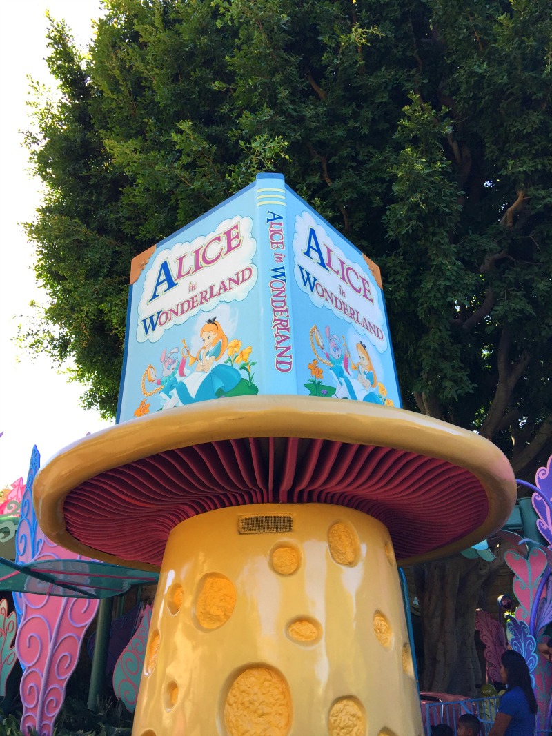 Disneyland California Adventure Halloween Alice in Wonderland Fantasyland