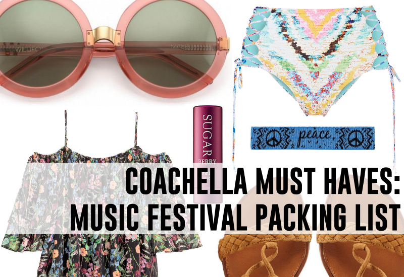 coachella must have packing list music festival