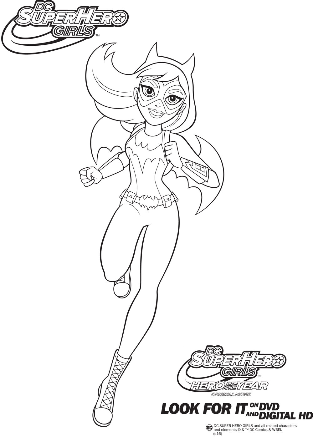 dc superheroes coloring pages - photo #12