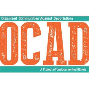 Image result for Organized Communities Against Deportation logo