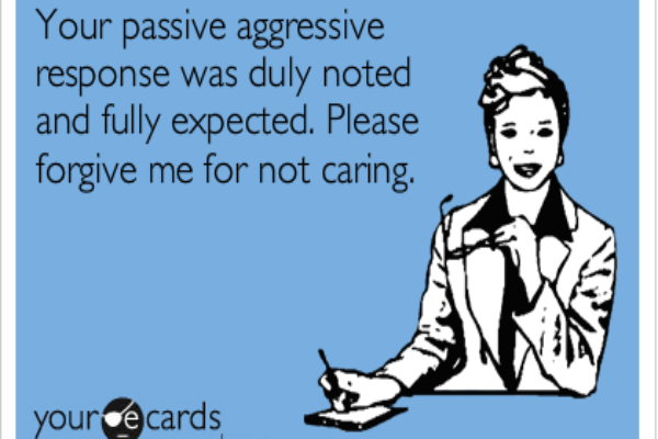 passive aggressive men