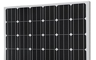  diferentes tipos de celdas solares :Panel solar monocristalino