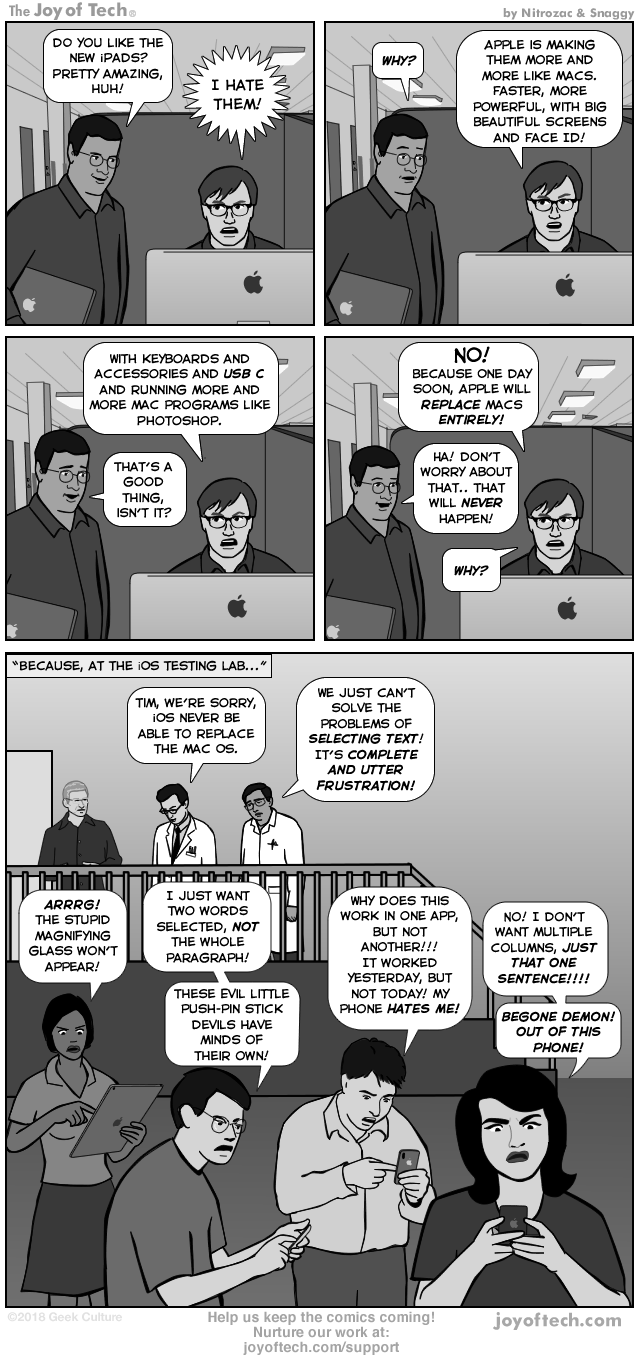    via     the Comic Noggins of   Nitrozac     and   Snaggy     at   The Joy of Tech®   