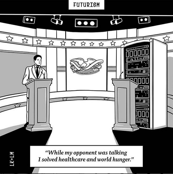    Via   Luke Kingma and Lou Patrick-Mackay at   Futurism Cartoons   