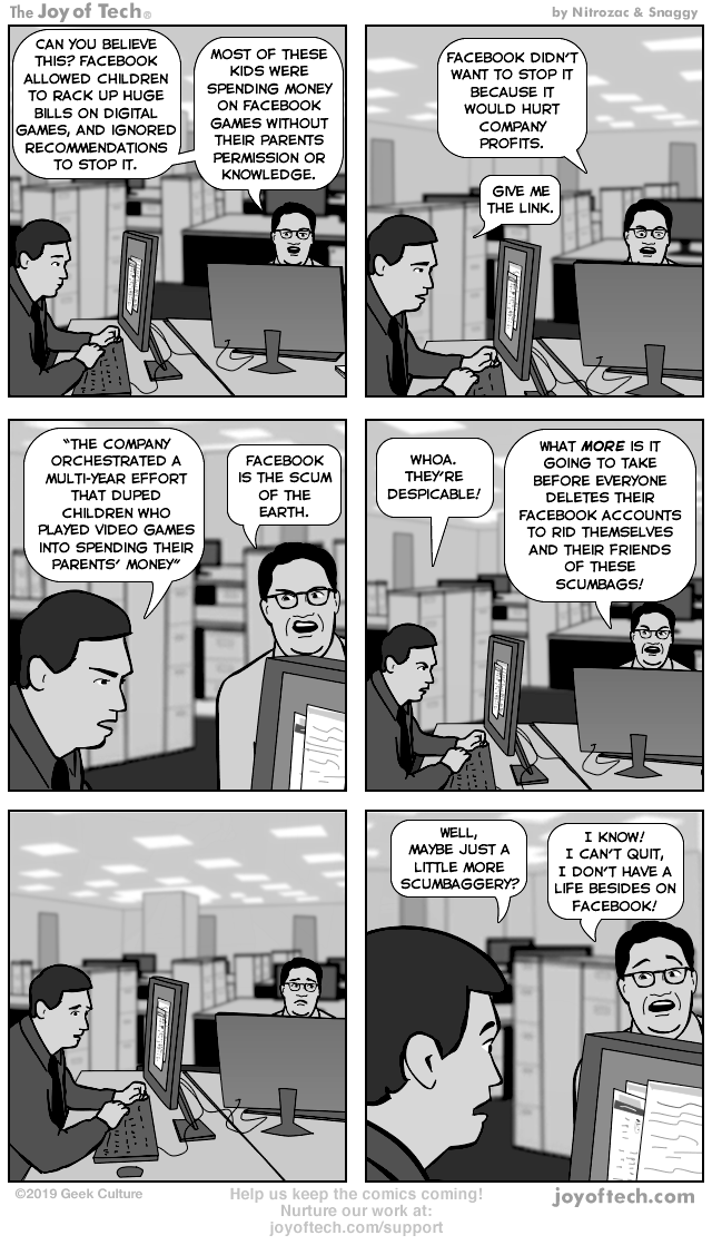 via   the Comic Noggins of   Nitrozac     and   Snaggy     at   The Joy of Tech®