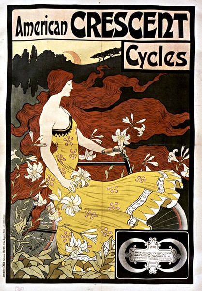 vintage bike ad