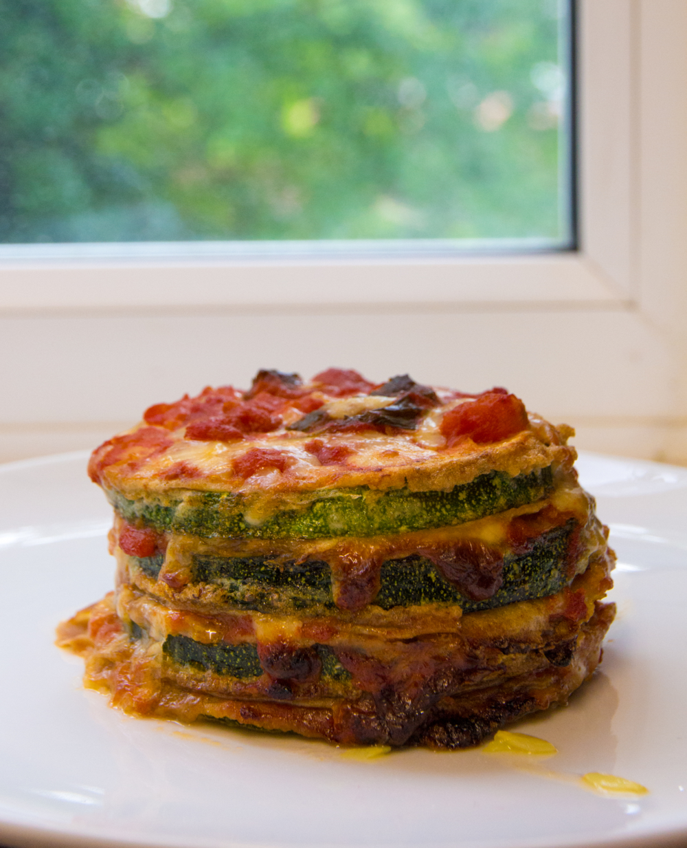 Zucchini, Mozzarella &amp; Tomato Stacks — Wild Apple Acres