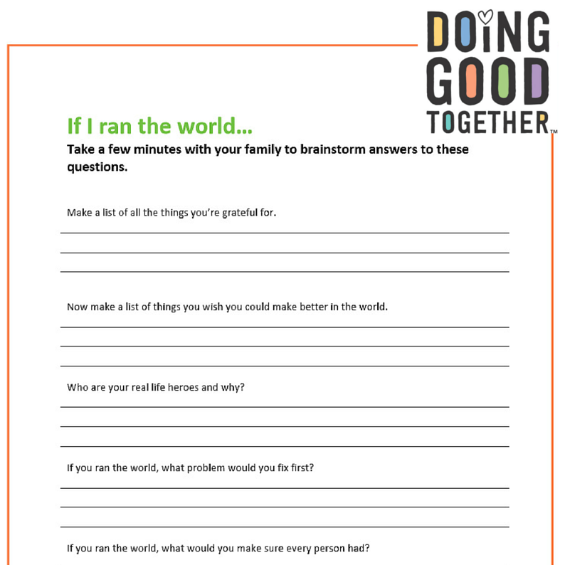 Free Printables for Immediate Acts of Kindness — Doing Good Together™