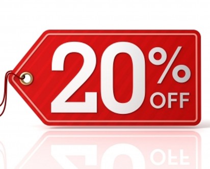  20% Off - Limited Time Offer 