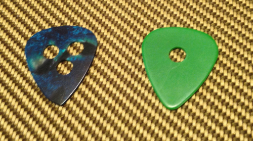  Hole Punched Guitar Picks 