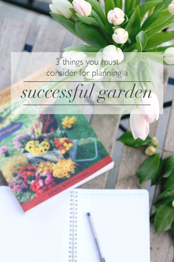 Some important things to consider for garden planning from Pretty Lovely Studios | boxwoodavenue.com