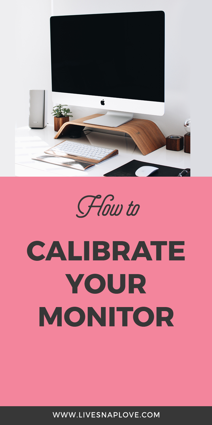 How to calibrate your monitor #lightroom #beginner
