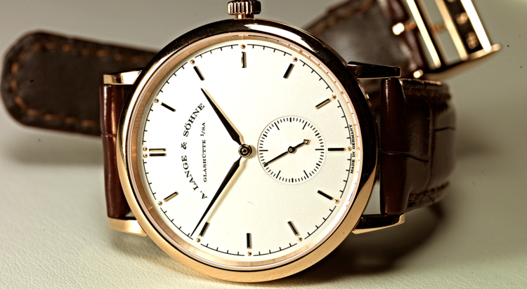 A. Lange & Söhne 216.032 Saxonia, Red Gold