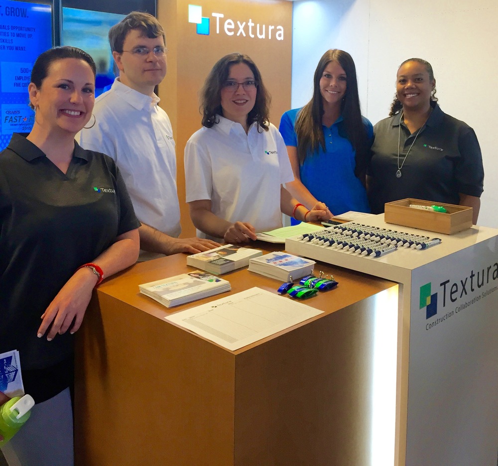 Smiles by Textura: Out in force, recruiting tech stars!