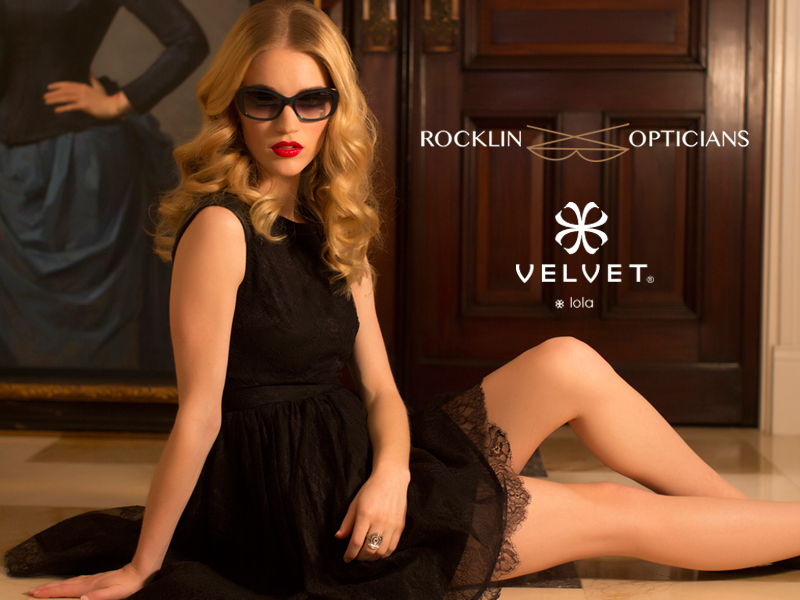“ We are a family owned and operated, focused on exceptional customer service. And that service is personalized.” A quote from George Lara of Rocklin Opticians of Montclair, New Jersey. Rocklin Rocks Velvet!  