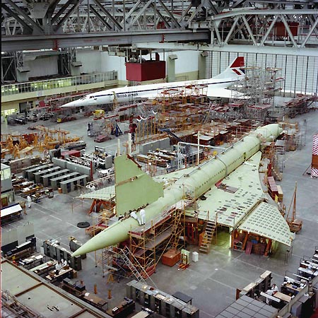 Concorde manufacturing
