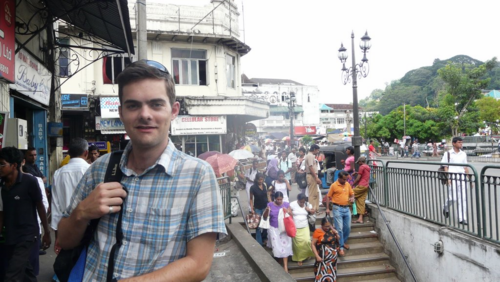Paul is an avid traveller. This photo was taken in 2009 during a visit to Kandy, Sri Lanka.