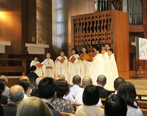 Cappella Gregoriana with Ms. Chikako Hashimoto, Director of St. Gregory House