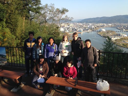 Tim with other Team Asunaro volunteers in Ishinomaki (November 2014)