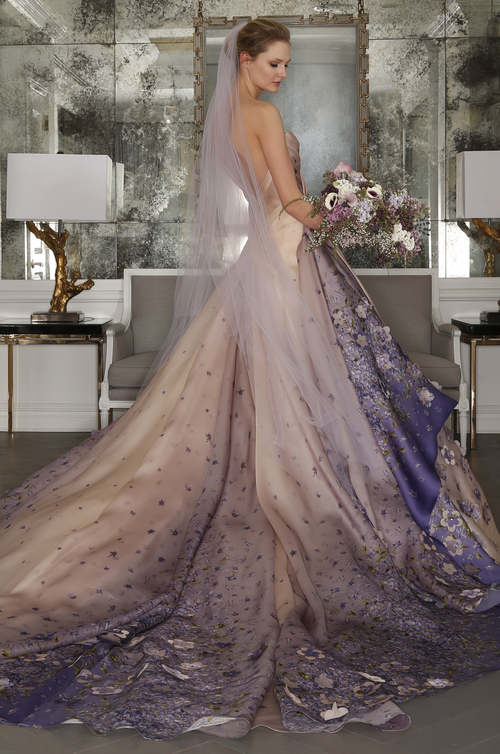 wedding floral dresses - romona keveza collection - weddings ideas blog by K'Mich