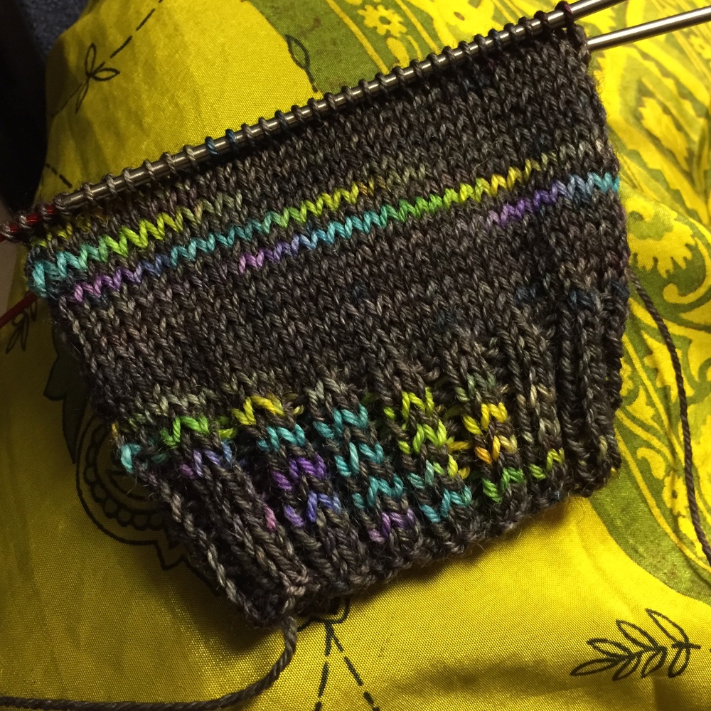  The result of a half waking dream yarn. I want to keep working on it. 