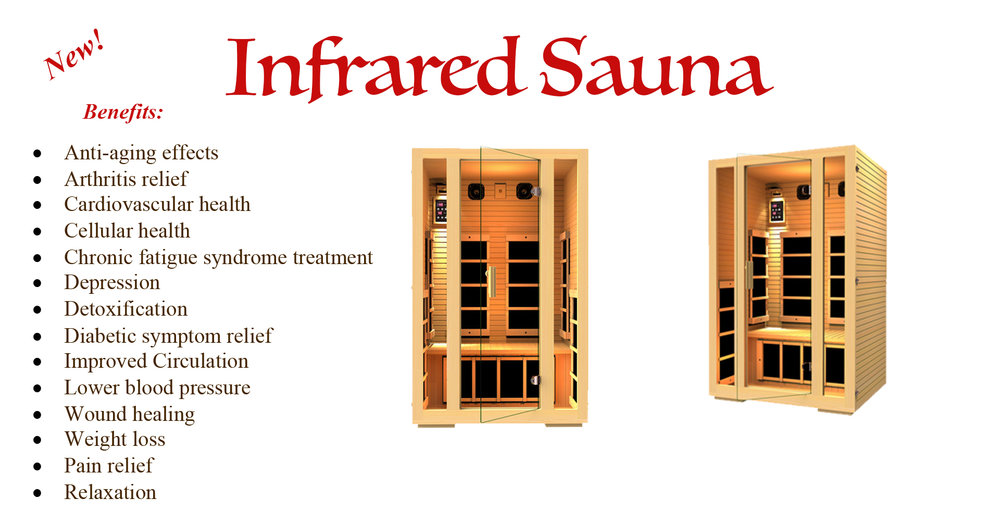  Infrared Sauna! 