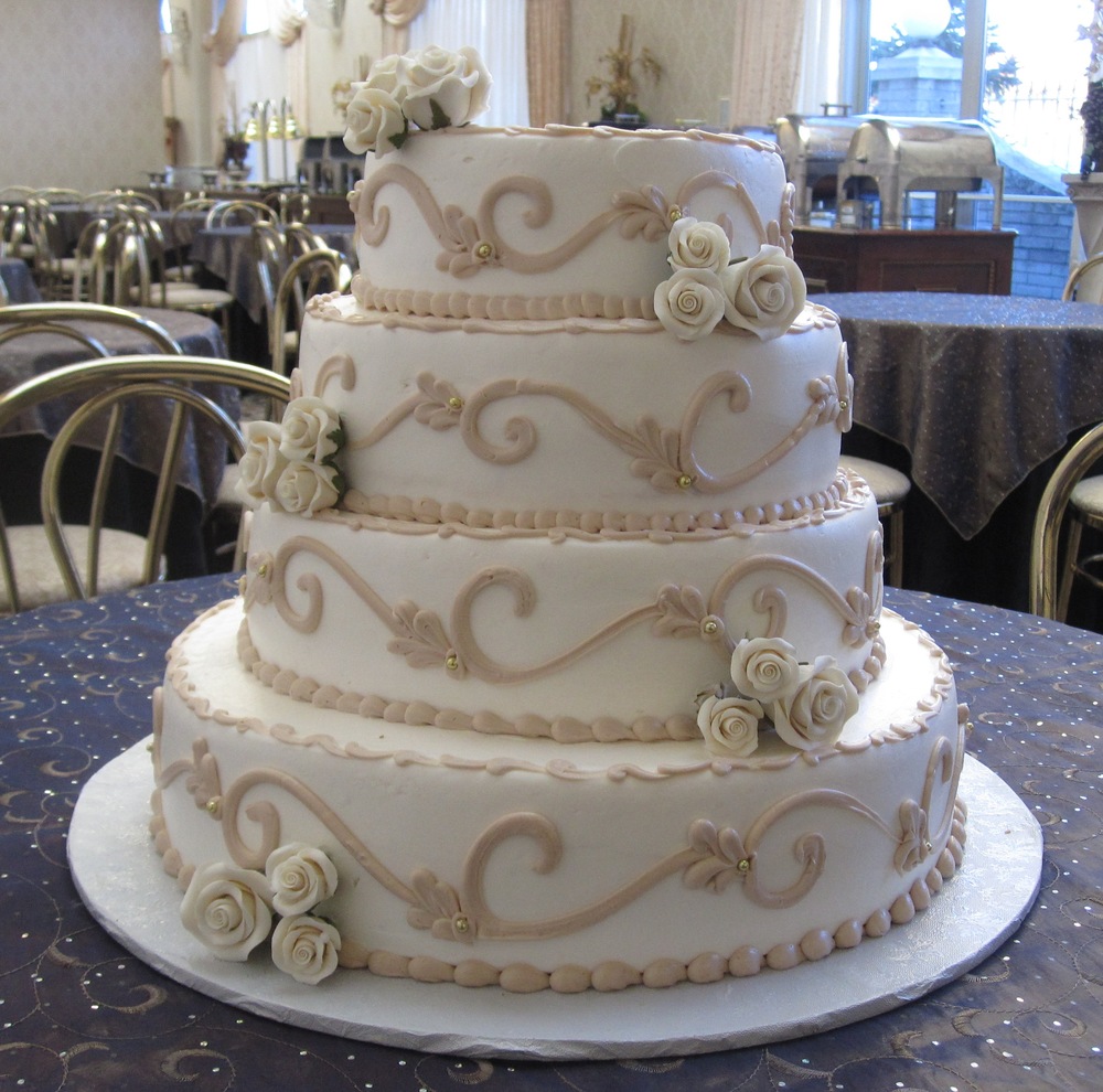 Classic Wedding Cakes Sal Doms Pastry Shop